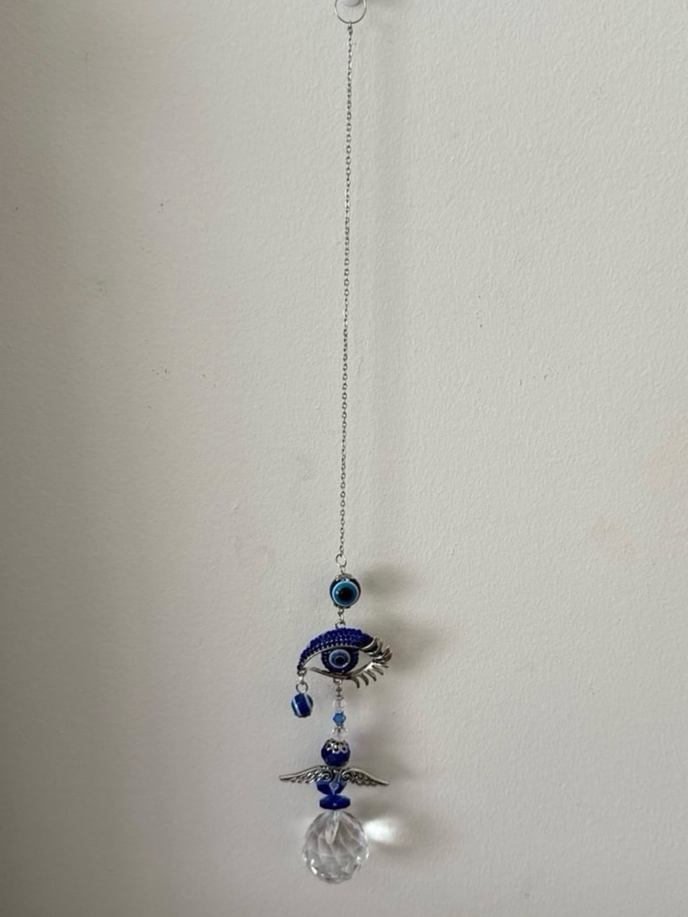 Blue Evil Eye Hanging Wall Decor - Unbranded